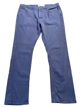 Four Star Blue Malto Straight Slim Jeans (34x32)